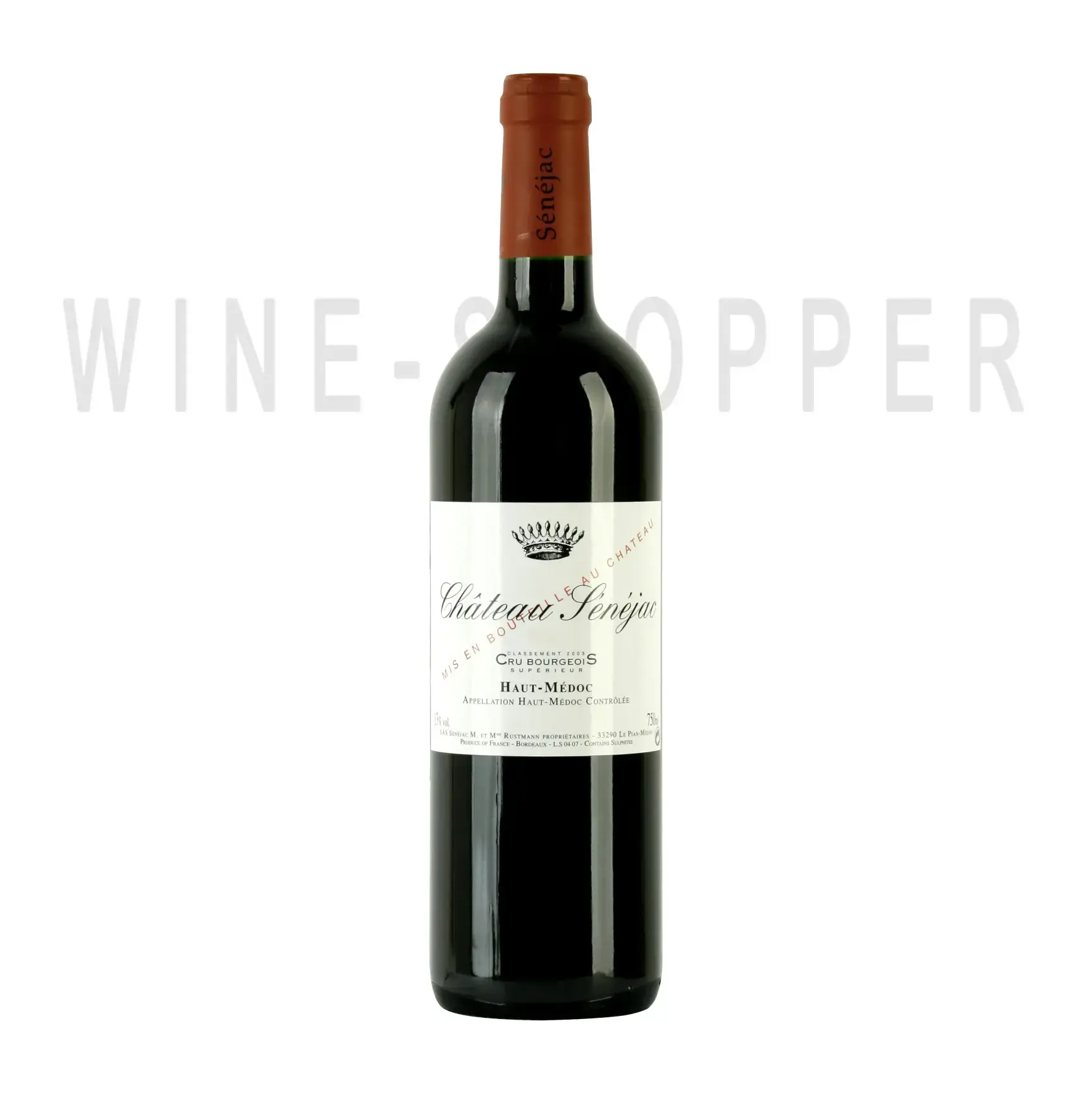 Вино Chateau Senejac Cru Bourgeois Superieur 2008 0.75 л