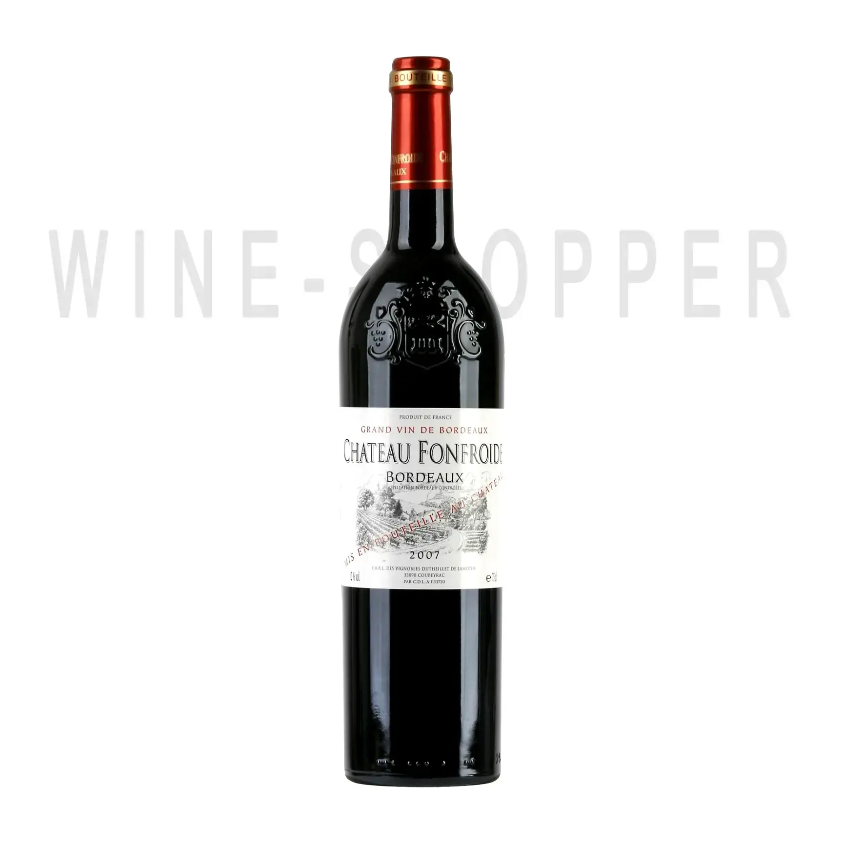 Вино Chateau Fonfroide Bordeaux 2012 0.75 л