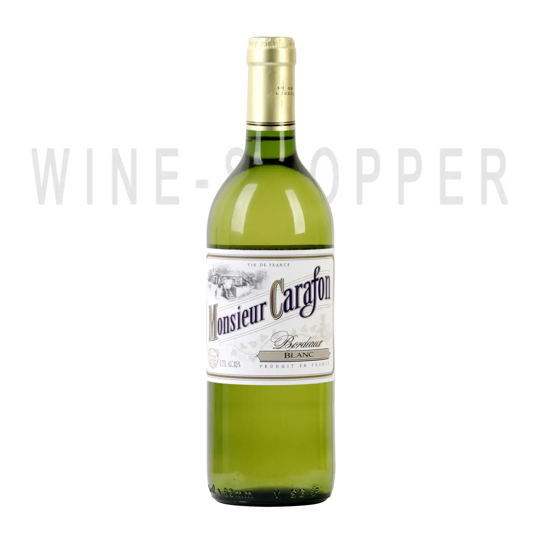 Вино Bordeaux Blanc Monsieur Carafon 0.75 л