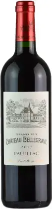 Chateau Bellegrave, Pauillac AOC, 2017, 0.75 л