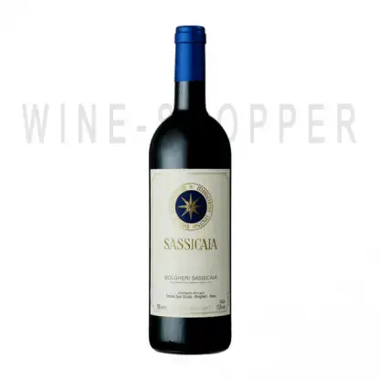 Вино Sassicaia Bolgheri DOC, 2020 0.75 л