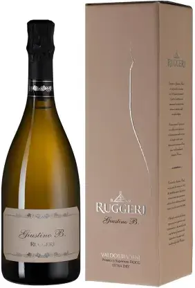 Игристое вино Ruggeri Giustino B. Valdobbiadene Prosecco Superiore DOCG, gift box, 2022, 0.75 л