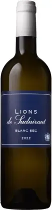 Вино Lions de Suduiraut Blanc Sec Bordeaux AOC, 2022, 0.75 л