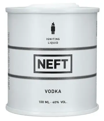 Водка Neft White Barrel, 0.1 л