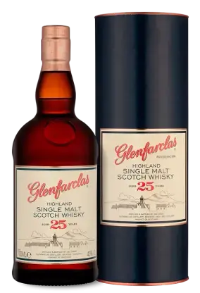 Виски Glenfarclas 25 years, gift tube, 0.7 л