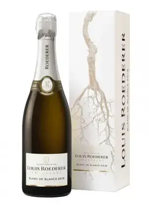 Шампанское Louis Roederer Brut Blanc de Blancs, Grafika gift box, 2016, 0.75 л