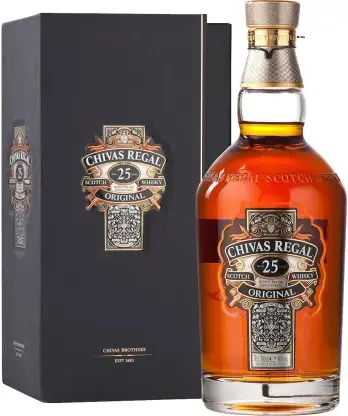 Виски Chivas Regal 25 years old in gift box 0.7 л