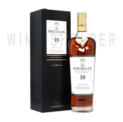 Виски Macallan Sherry Oak 18 years old, gift box 0.7 л