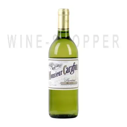 Вино Bordeaux Blanc Monsieur Carafon 0.75 л