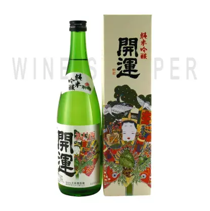 Саке Kaiun Tokusen Junmai Ginjo gift box 0.72 л