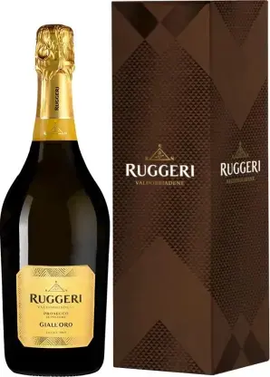 Игристое вино Ruggeri Prosecco Valdobbiadene Giall'Oro DOCG, gift box, 0.75 л