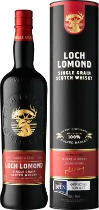 Виски Loch Lomond Single Grain, gift tube, 0.7 л