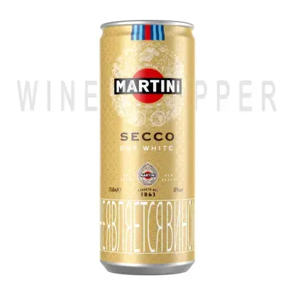 Вино Martini Secco in can 0.25 л